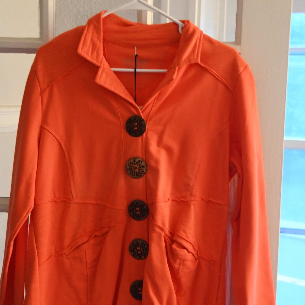 NEW Neon Buddha Coral Jacket L
